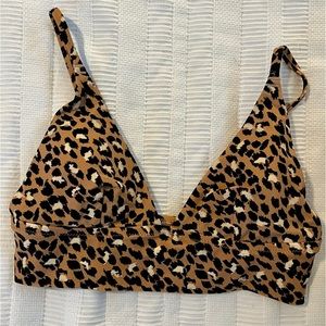 Aerie triangle bikini top